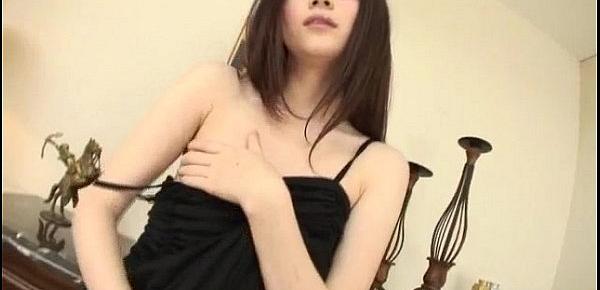  Rika Koizumi loves feeling cock in her hairy cherry